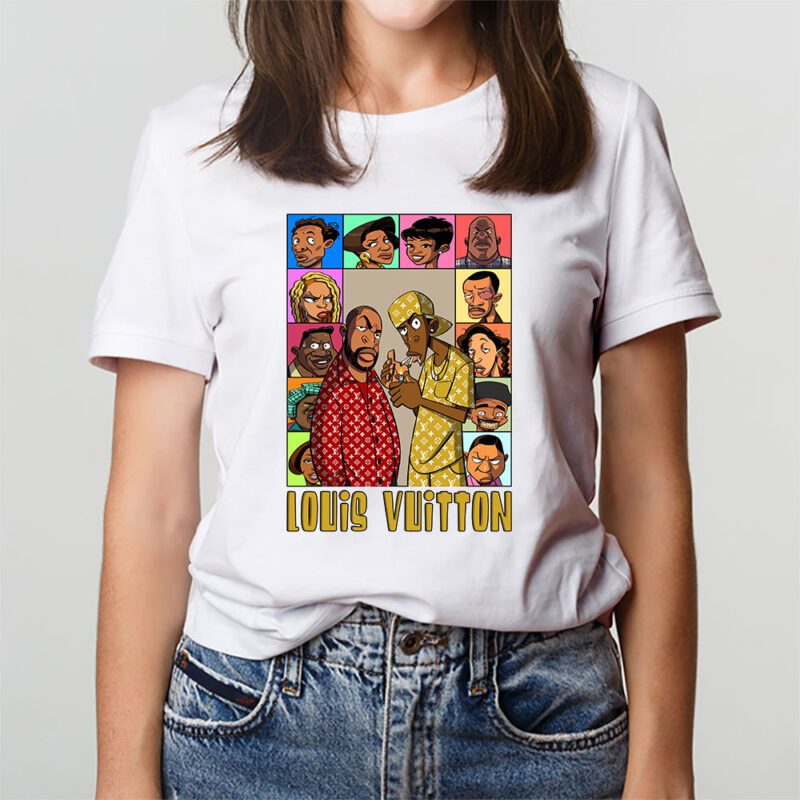 Friday The Animated Series Louis Vuitton Unisex T Shirt Cotton Tee TAT8159 3
