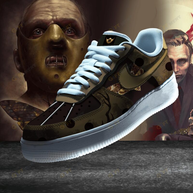 Hannibal Lecter AF1 Sneaker Air Force 1 Limited Shoes GFA1002