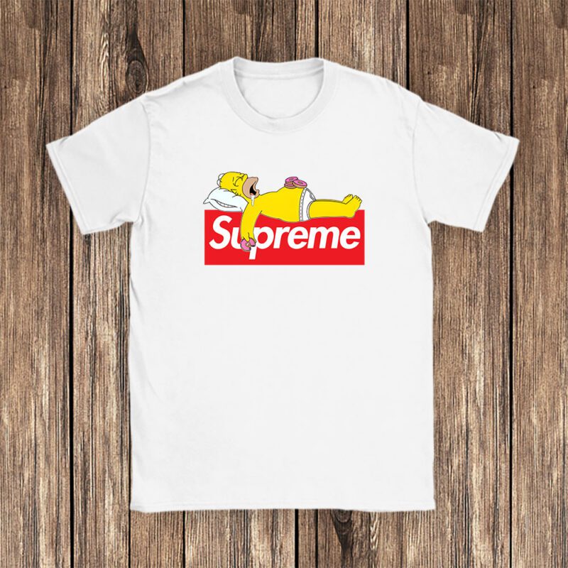Homer Simpson Supreme Unisex T Shirt Cotton Tee TAT14320 1