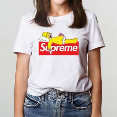 Homer Simpson Supreme Unisex T Shirt Cotton Tee TAT14320 3