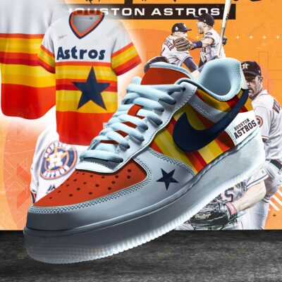 Houston Astros AF1 Sneaker Air Force 1 Limited Shoes GFA1043