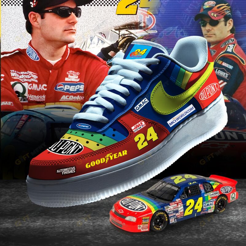 Jeff Gordon AF1 Sneaker Air Force 1 Limited Shoes GFA1029