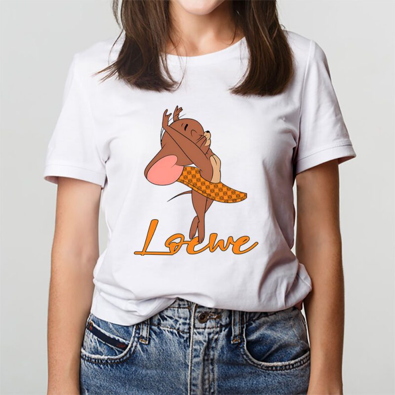 Jerrry In Tom And Jerry Loewe Unisex T Shirt TAT5508 3