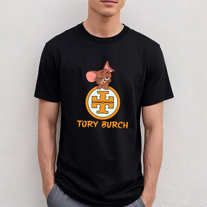 Jerrry In Tom And Jerry Tory Burch Unisex T Shirt TAT5509 4