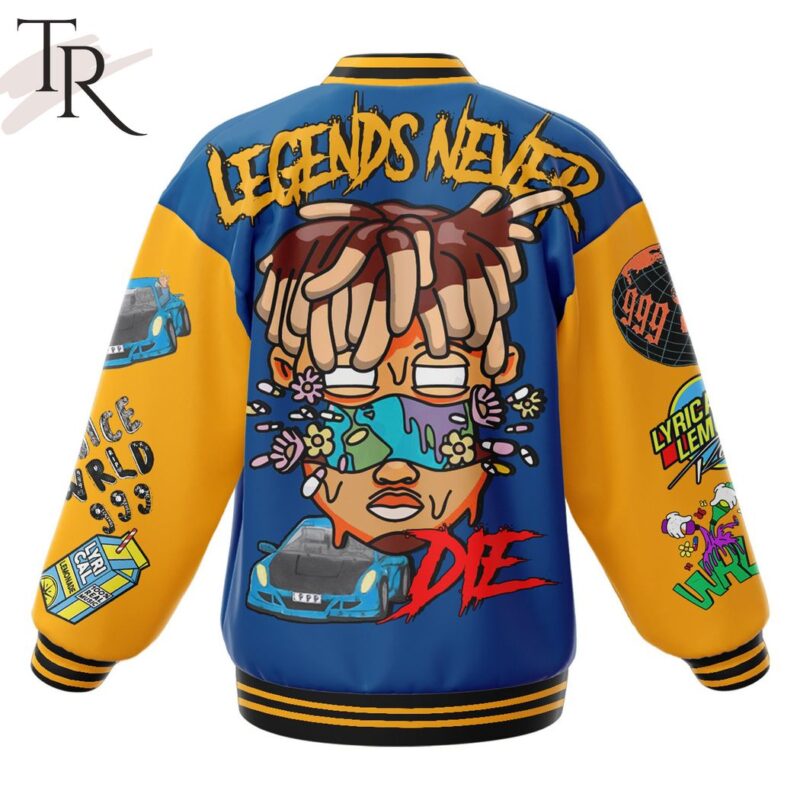 Legends Never Die Juice Wrld Baseball Jacket TBJ1074 1