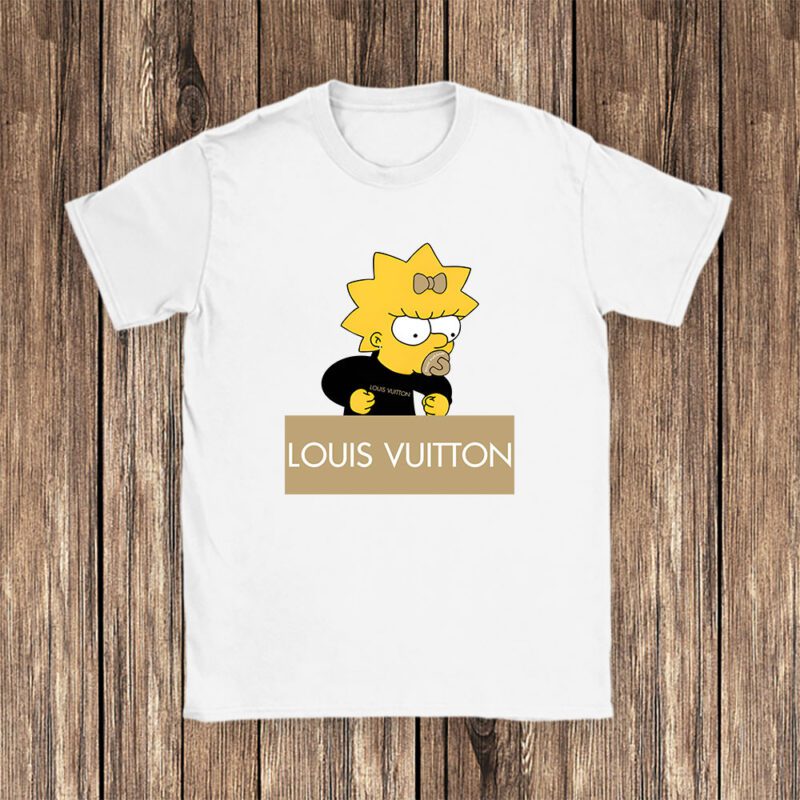 Lisa Simpson Louis Vuitton Unisex T Shirt Cotton Tee TAT14324 1