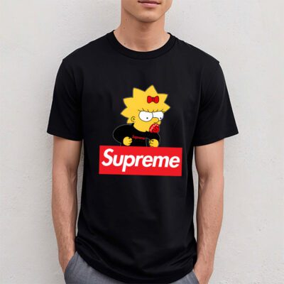 Lisa Simpson Supreme Unisex T Shirt Cotton Tee TAT14326 4