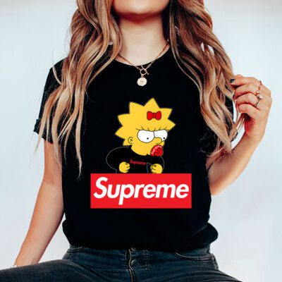 Lisa Simpson Supreme Unisex T Shirt Cotton Tee TAT14326 5