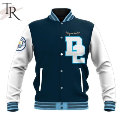 Manchester City Premium Dsquared2 Baseball Jacket TBJ1083 1