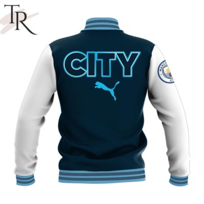 Manchester City Premium Dsquared2 Baseball Jacket TBJ1083 2