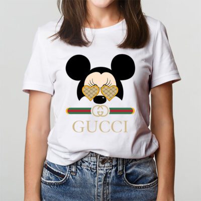 Mickey Gucci Unisex T Shirt Cotton Tee TAT14329 3