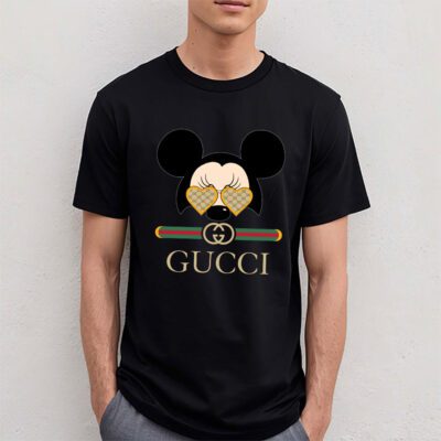 Mickey Gucci Unisex T Shirt Cotton Tee TAT14329 4