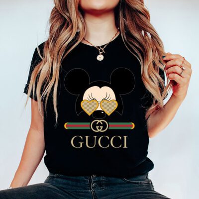 Mickey Gucci Unisex T Shirt Cotton Tee TAT14329 5