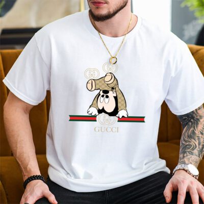 Mickey Gucci Unisex T Shirt Cotton Tee TAT14330 2