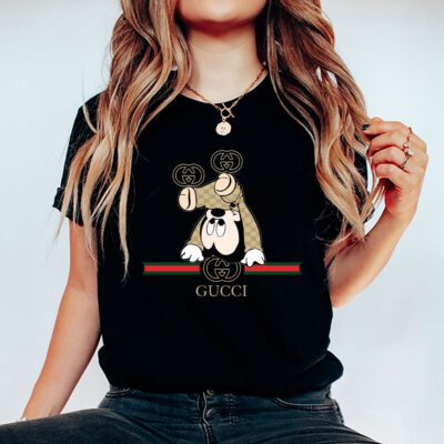 Mickey Gucci Unisex T Shirt Cotton Tee TAT14330 5