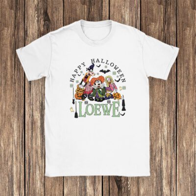 Mickey Happy Halloween Loewe Unisex T-Shirt Cotton Tee TAT9293 1 Mickey Happy Halloween Loewe Unisex T Shirt Cotton Tee TAT9293 1