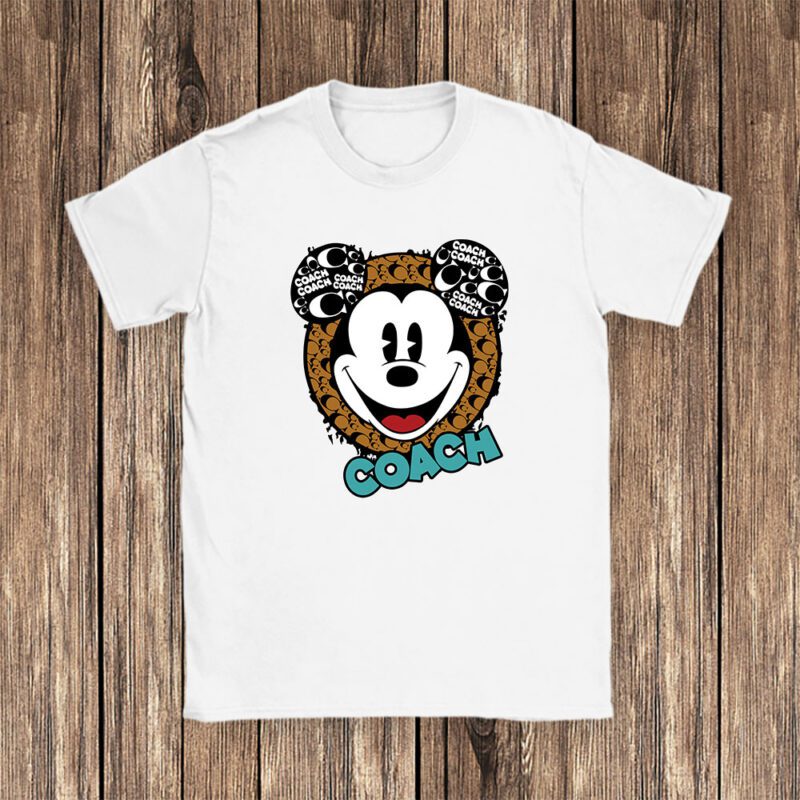 Mickey Mouse Coach Unisex T Shirt Cotton Tee TAT7067 1