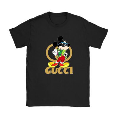 Mickey Mouse Gucci Unisex T-Shirt Cotton Tee TAT7599