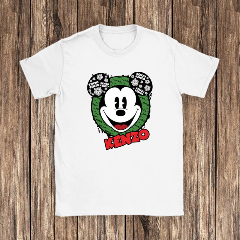 Mickey Mouse Kenzo Unisex T Shirt Cotton Tee TAT7078 1