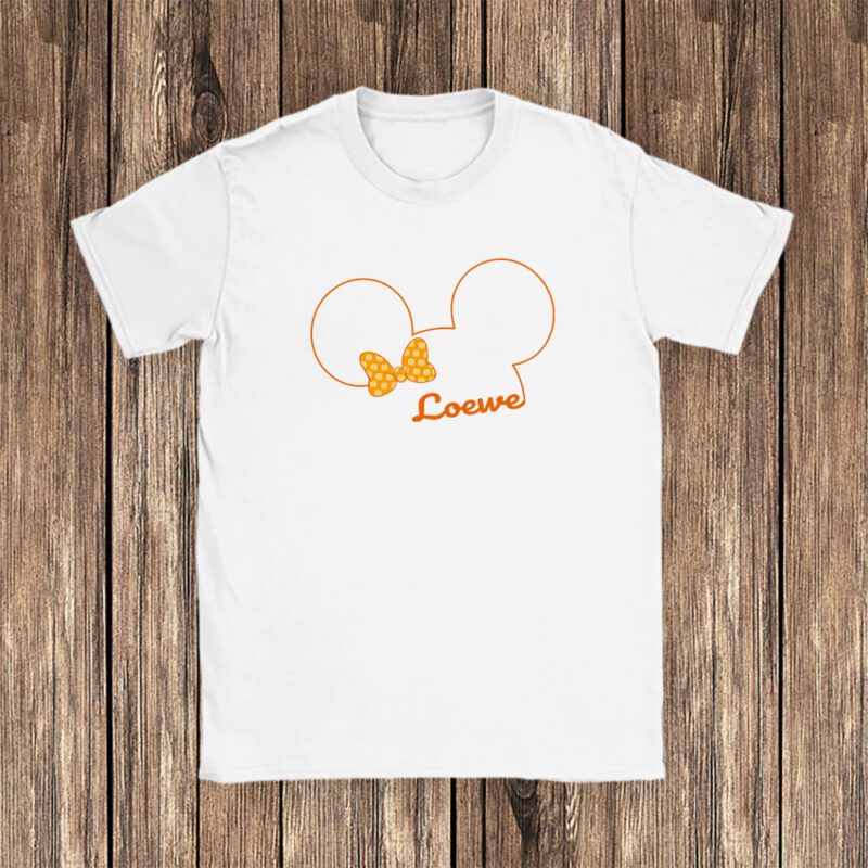 Mickey Mouse Loewe Unisex T Shirt Cotton Tee TAT8240 1