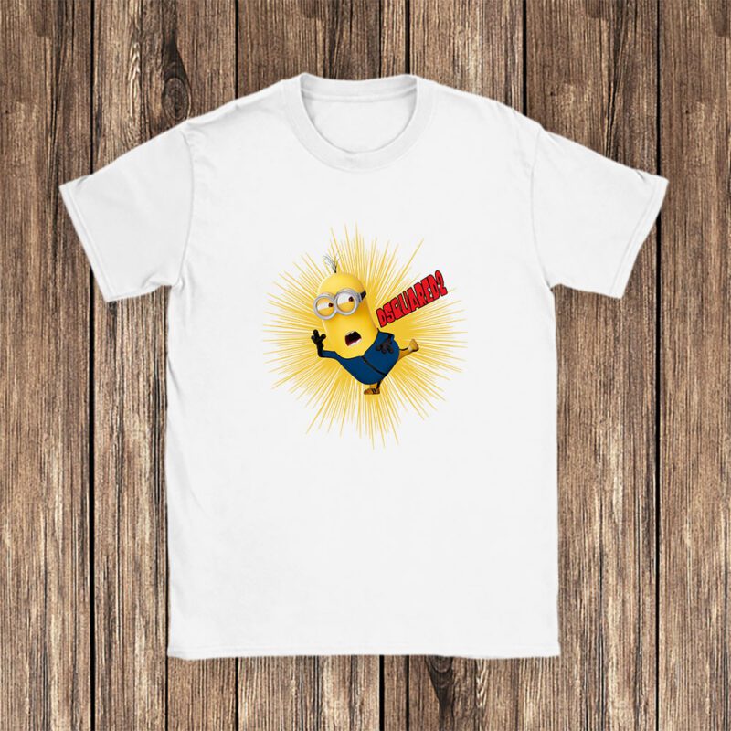 Minions Despicable Me Dsquared2 Brand Unisex T Shirt Cotton Tee TAT6341 1
