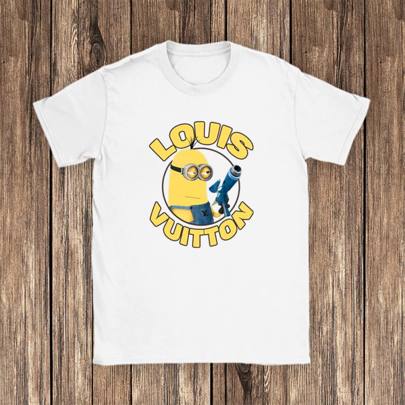 Minions Despicable Me Kelvin Louis Vuitton Unisex T Shirt Cotton Tee TAT14328 1