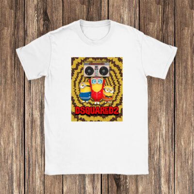 Minions Despicable Me Tie Dye Dsquared2 Unisex T Shirt TAT5527 1