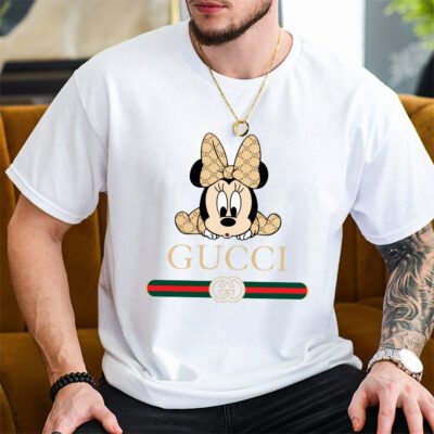 Minnie Gucci Unisex T Shirt Cotton Tee TAT14331 2
