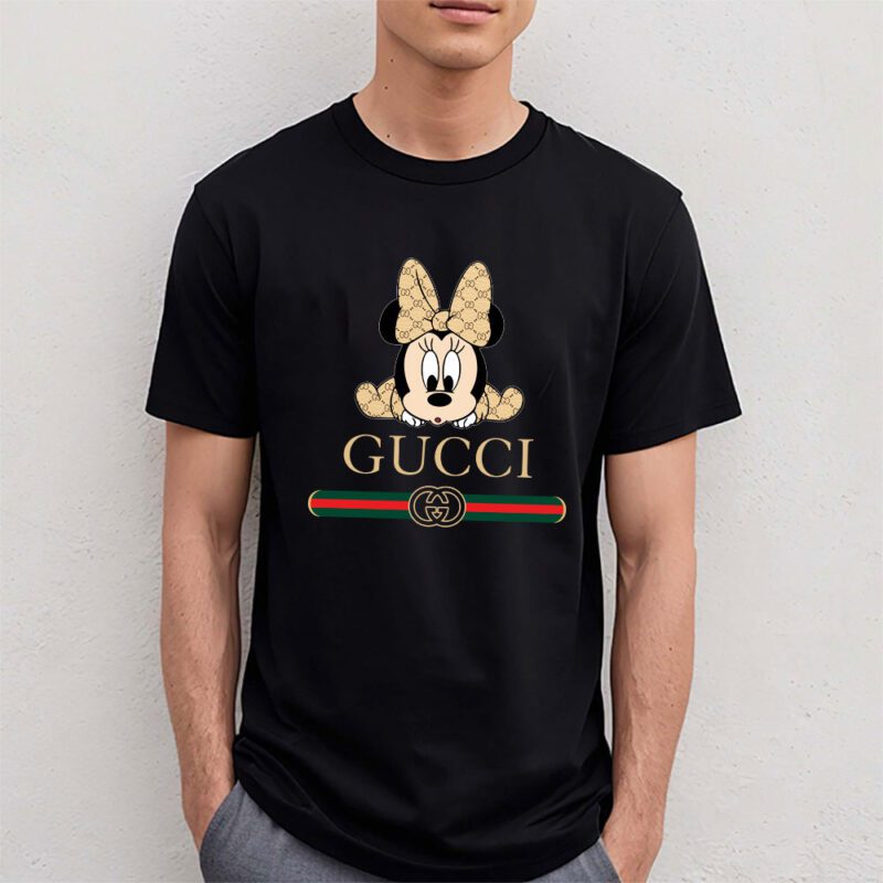Minnie Gucci Unisex T Shirt Cotton Tee TAT14331 4