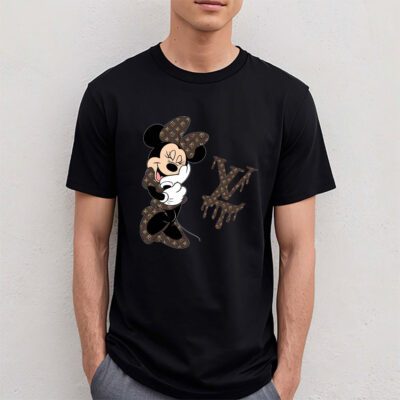Minnie Louis Vuitton Unisex T Shirt Cotton Tee TAT14333 4