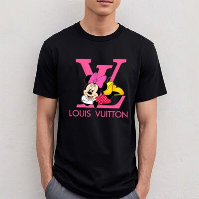 Minnie Louis Vuitton Unisex T Shirt Cotton Tee TAT14334 4