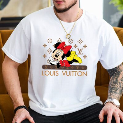 Minnie Louis Vuitton Unisex T Shirt Cotton Tee TAT14335 2