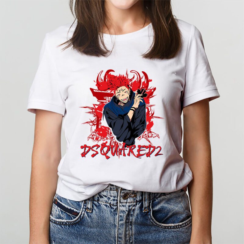 Monkey D Luffy Gear One Piece Dsquared2 Brand Unisex T Shirt Cotton Tee TAT6288 3