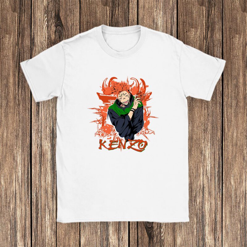 Monkey D Luffy Gear One Piece Kenzo Brand Unisex T Shirt Cotton Tee TAT6292 1