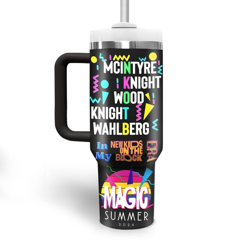 New Kids On The Block Music Custom 40Oz Stanley Tumbler ZST1004 3