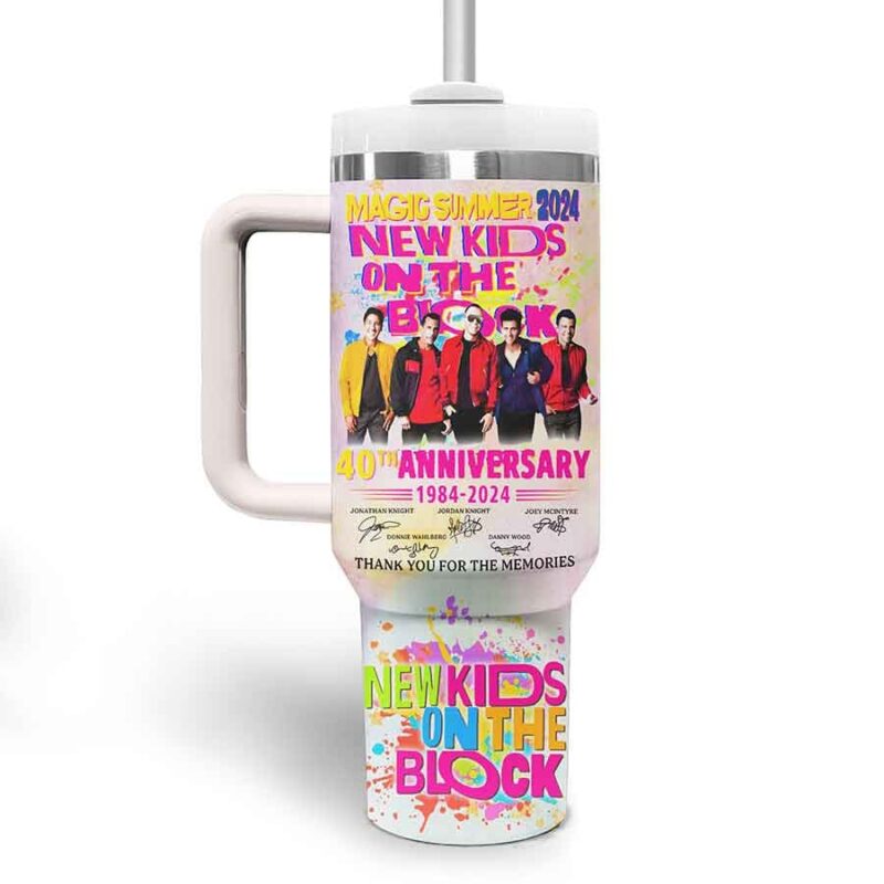 New Kids On The Block Music Custom 40Oz Stanley Tumbler ZST1007 2