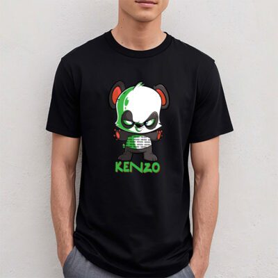 Panda Kenzo Unisex T-Shirt TAT5538 4 Panda Kenzo Unisex T Shirt TAT5538 4