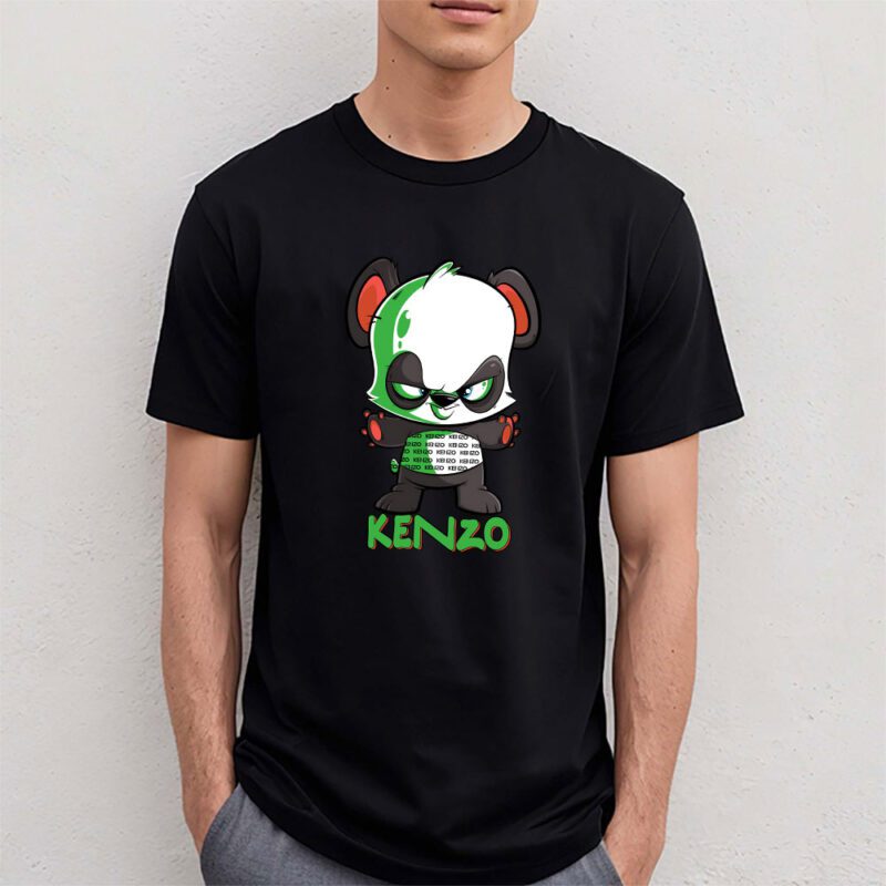 Panda Kenzo Unisex T Shirt TAT5538 4