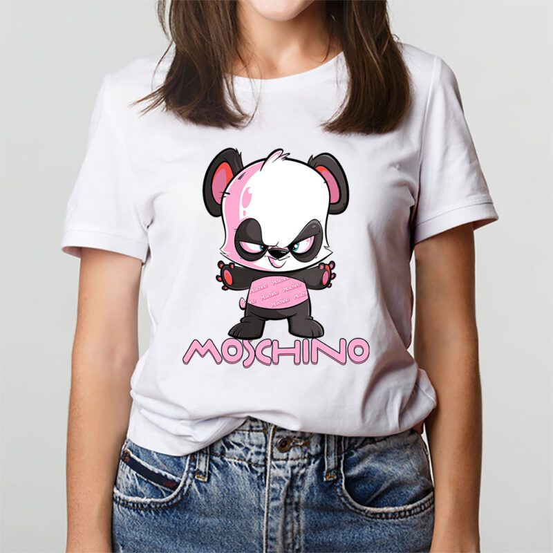 Panda Moschino Unisex T Shirt TAT5540 3