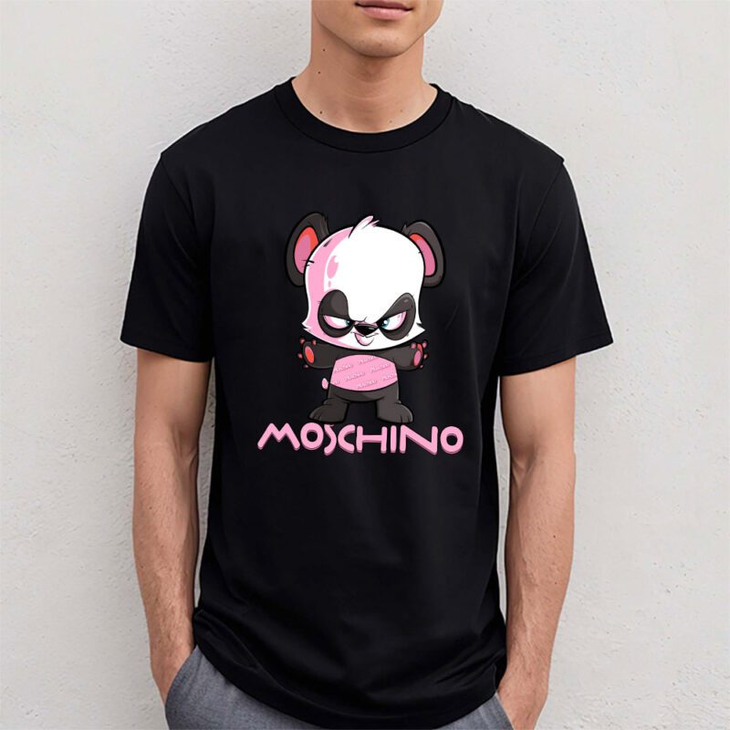 Panda Moschino Unisex T Shirt TAT5540 4