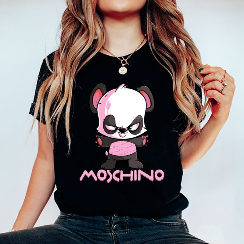 Panda Moschino Unisex T Shirt TAT5540 5
