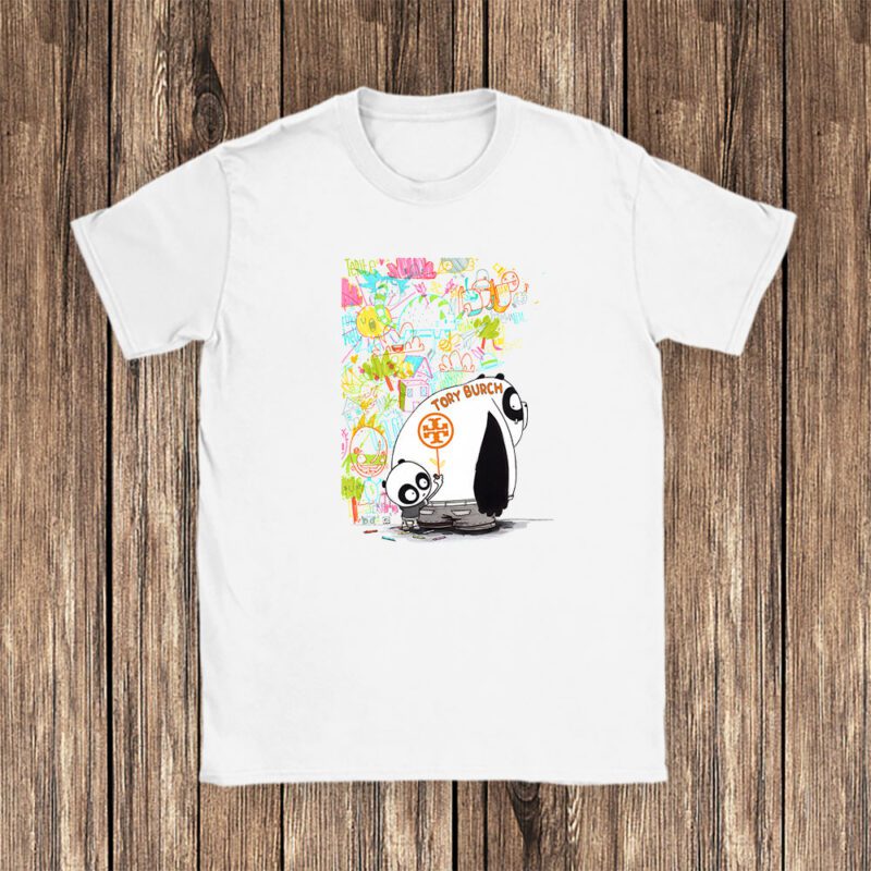 Panda Tory Burch Unisex T Shirt TAT5550 1
