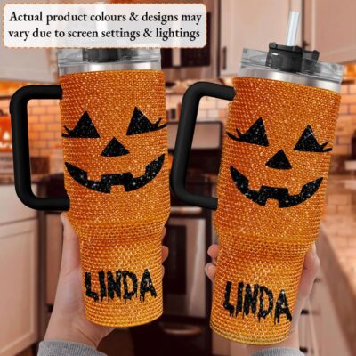 Halloween Bling Tumbler