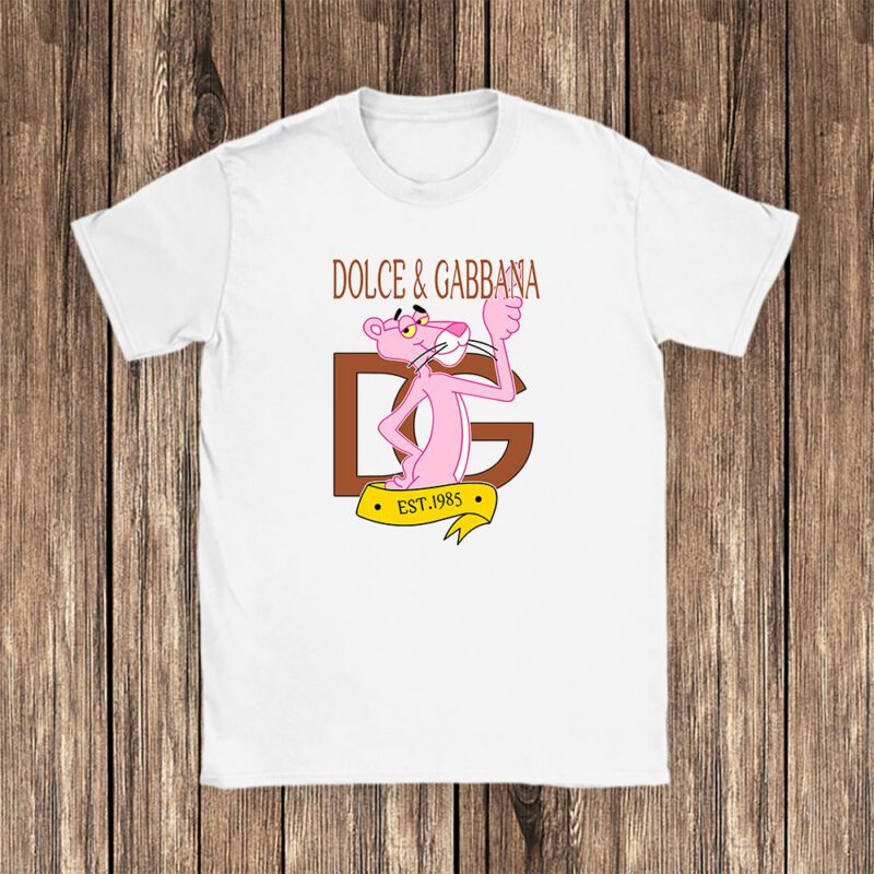 Pink Panther Dolce Gabbana Unisex T Shirt Cotton Tee TAT8327 1