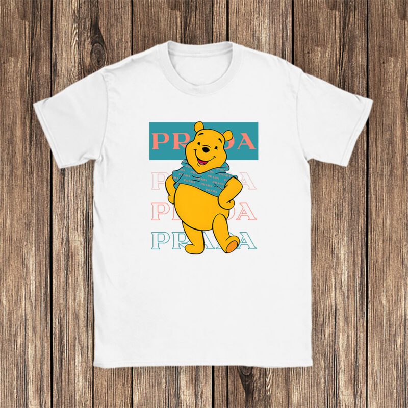 Pooh Bear Prada Unisex T Shirt Cotton Tee TAT14340 1