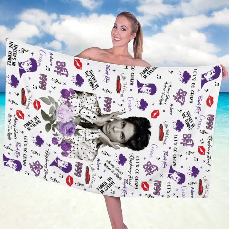 Prince Rectangle Beach Towel WBT1017 1
