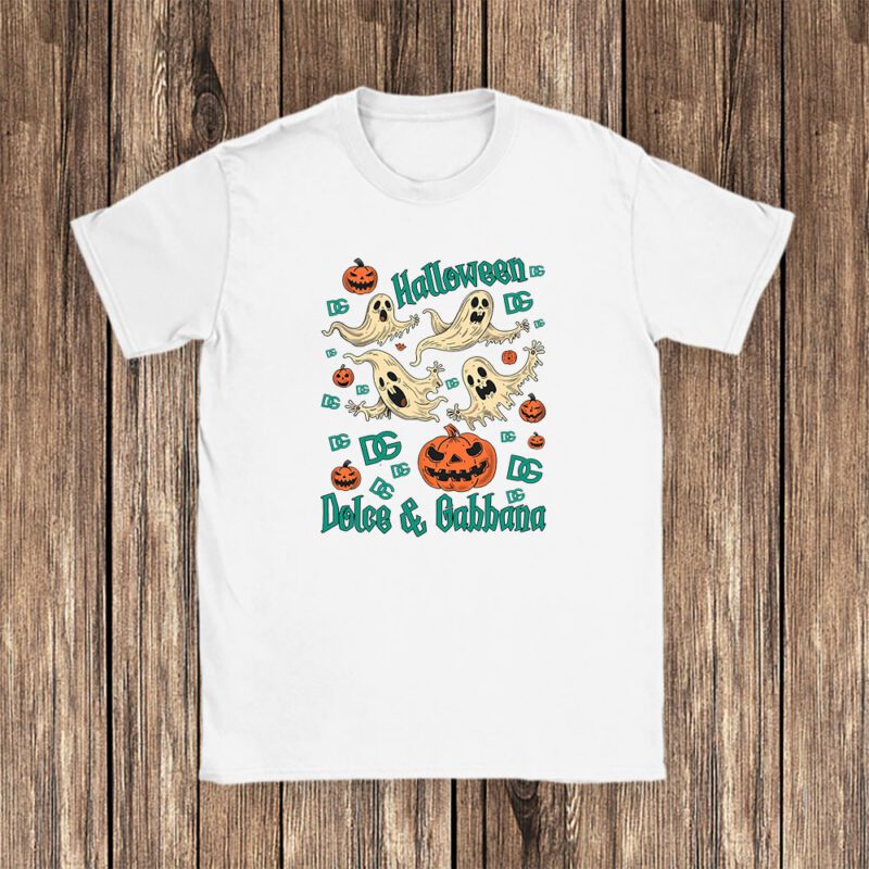 Retro Spooky Halloween Shirt Dolce Gabbana Unisex T Shirt Cotton Tee TAT9298 1
