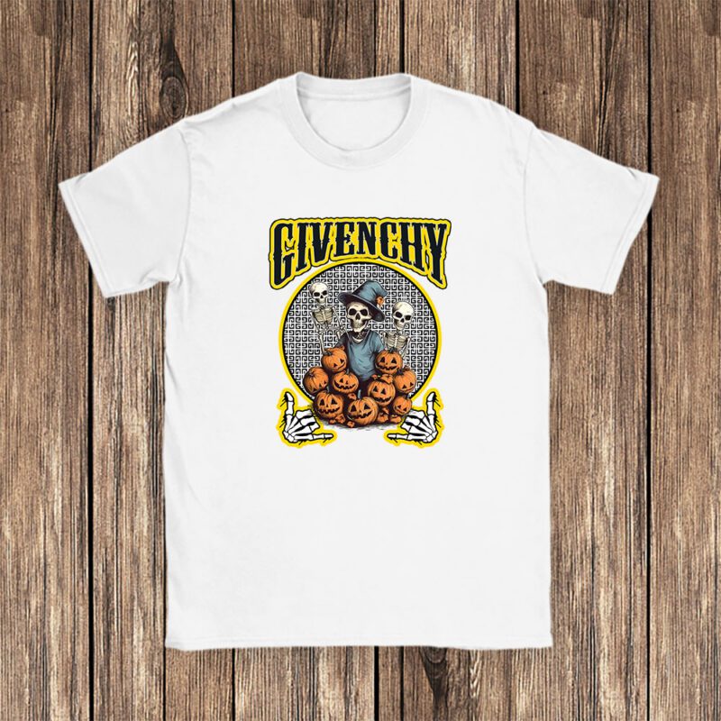 Retro Spooky Halloween Shirt Givenchy Unisex T Shirt Cotton Tee TAT10159 1