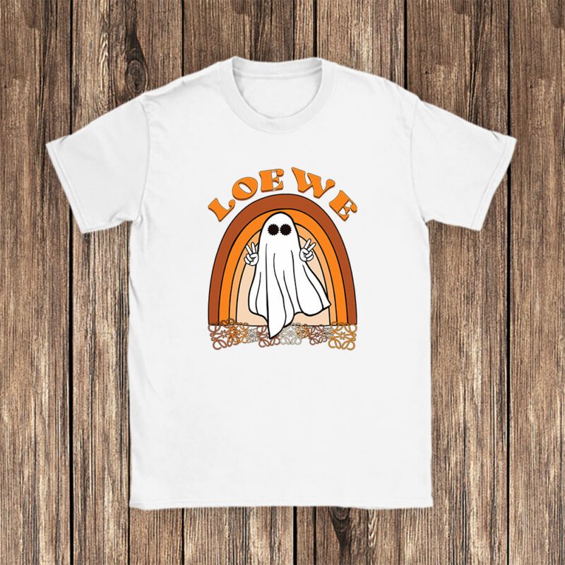 Retro Spooky Halloween Shirt Loewe Unisex T Shirt Cotton Tee TAT10162 1