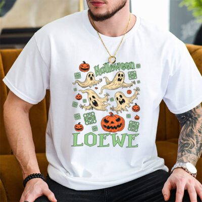 Retro Spooky Halloween Shirt Loewe Unisex T-Shirt Cotton Tee TAT9303 2 Retro Spooky Halloween Shirt Loewe Unisex T Shirt Cotton Tee TAT9303 2